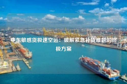 中东敏感货极速空运：破解紧急补货难题的终极方案