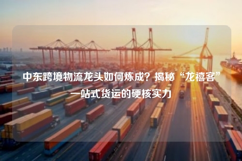 中东跨境物流龙头如何炼成?揭秘“龙禧客”一站式货运的硬核实力