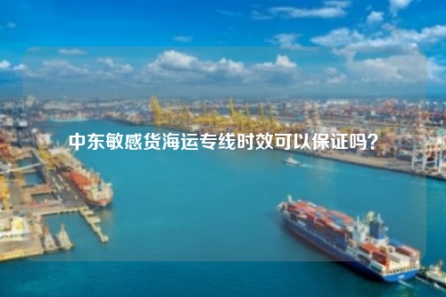 中东敏感货海运专线时效可以保证吗？