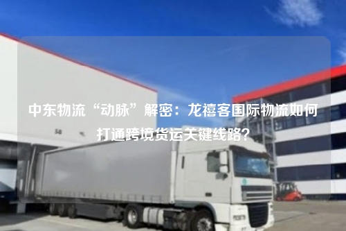 中东物流“动脉”解密：龙禧客国际物流如何打通跨境货运关键线路？