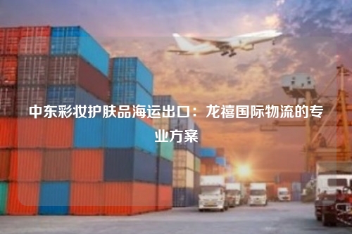 中东彩妆护肤品海运出口:龙禧国际物流的专业方案
