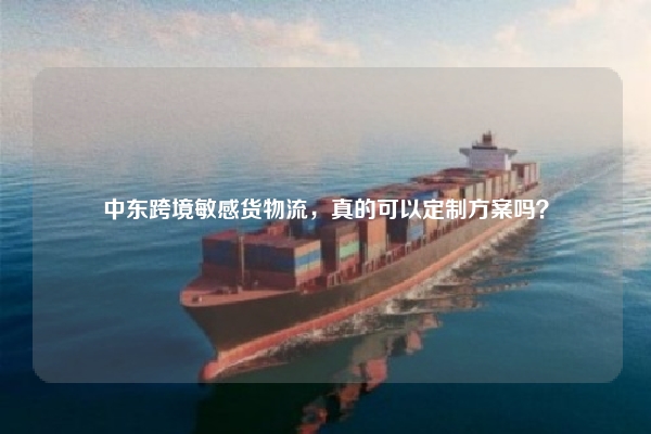 中东跨境敏感货物流,真的可以定制方案吗?