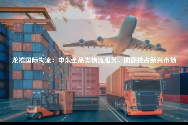 龙禧国际物流:中东全品类物流服务,助您抢占新兴市场