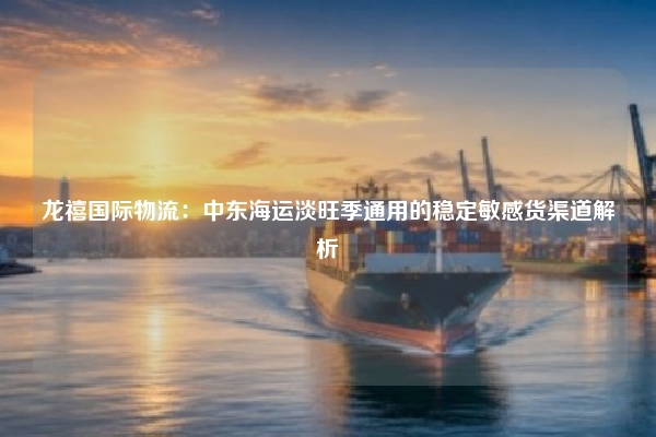 龙禧国际物流:中东海运淡旺季通用的稳定敏感货渠道解析