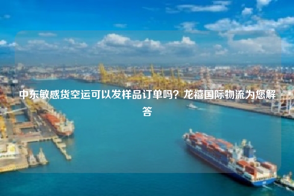 中东敏感货空运可以发样品订单吗?龙禧国际物流为您解答