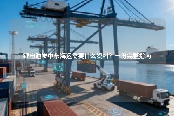 锂电池发中东海运需要什么资料？一份完整指南