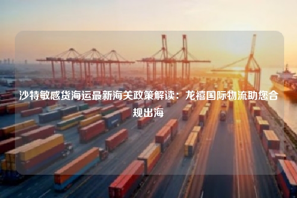 沙特敏感货海运最新海关政策解读:龙禧国际物流助您合规出海