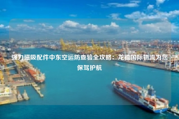强力磁吸配件中东空运防查验全攻略：龙禧国际物流为您保驾护航
